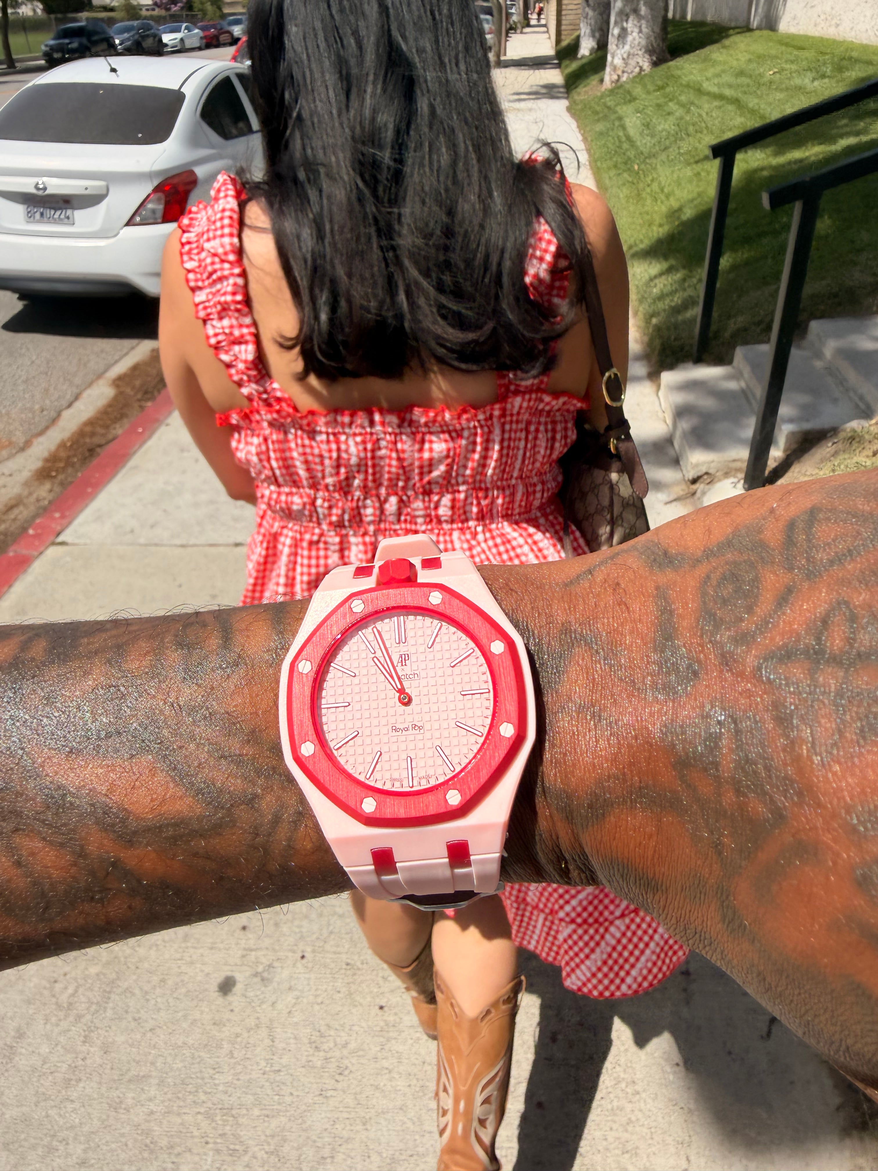 Royal Pop Swatch AP rubber band!