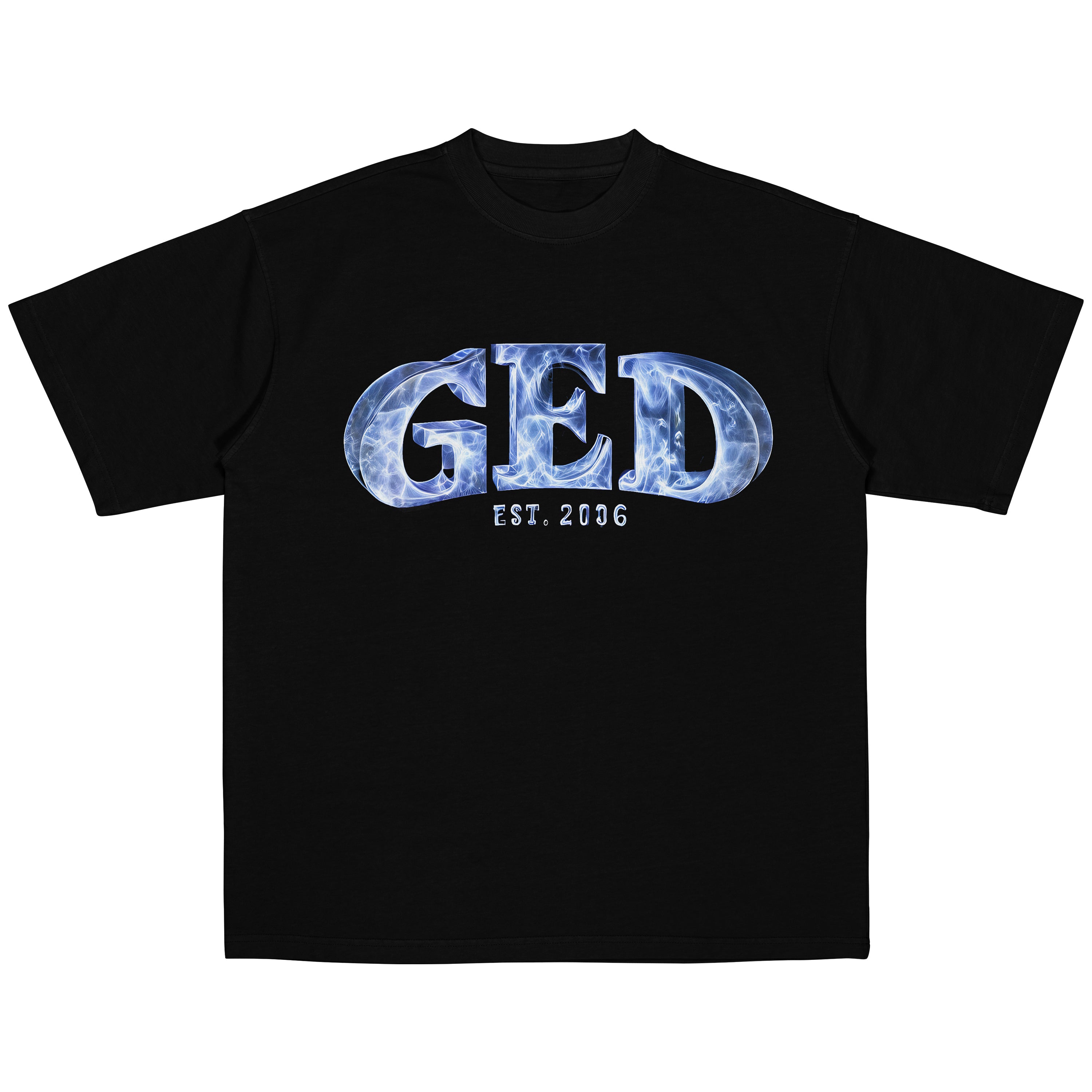 "BLUE FLAME" TEE